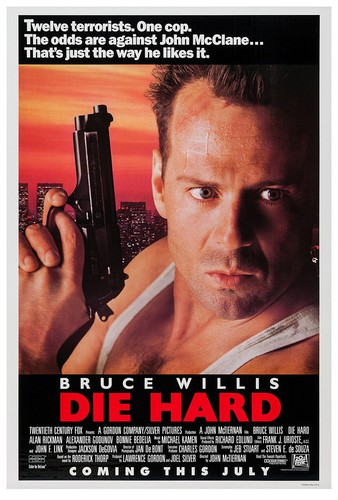 Die Hard - Bruce Willis - Movie Poster - 1988 - Teaser - 第 1/5 張圖片