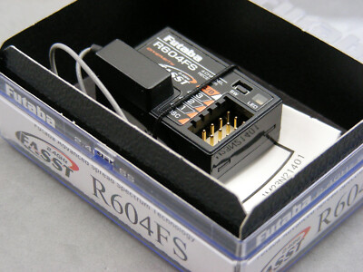 Vintage Futaba R604FS 2.4GHz 4CH FASST C2 Diversity Receiver 4PK