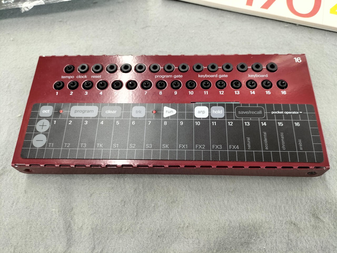 TEENAGE ENGINEERING MK-16 Sequencer with CV Gate MIDI Output Pre-Owned