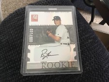 2003 Donruss Elite Extra Ed. Turn of the Century Auto Baseball. #031/100