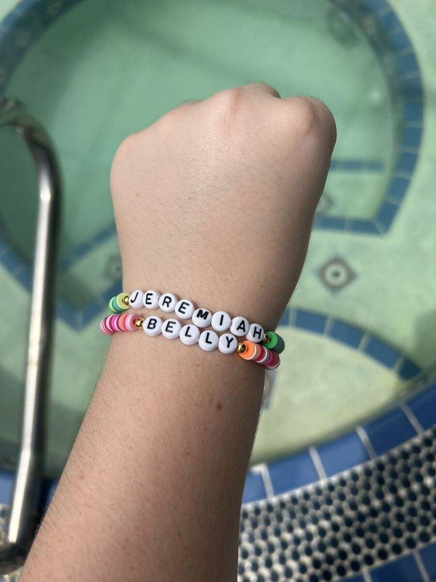 The Summer I Turned Pretty Jeremiah And Belly Clay Bead Bracelet!