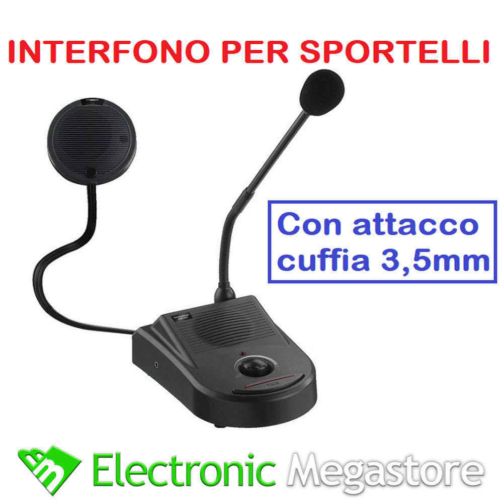 Interfono Monacor ICM-20H: Migliora la Comunicazione tra Staff e Clienti