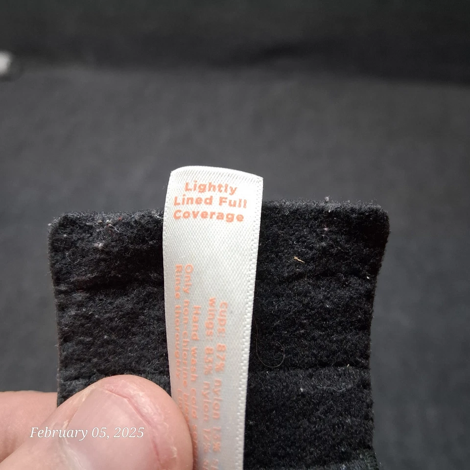 Sujetador Cacique Mujer 38 C Negro Ligeramente Forrado Cobertura Completa Sujetador con Aros Foto 4 de 4