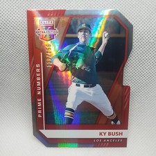  2021 Elite Extra Edition Prime Numbers B Die Cut #45 Ky Bush #92/156