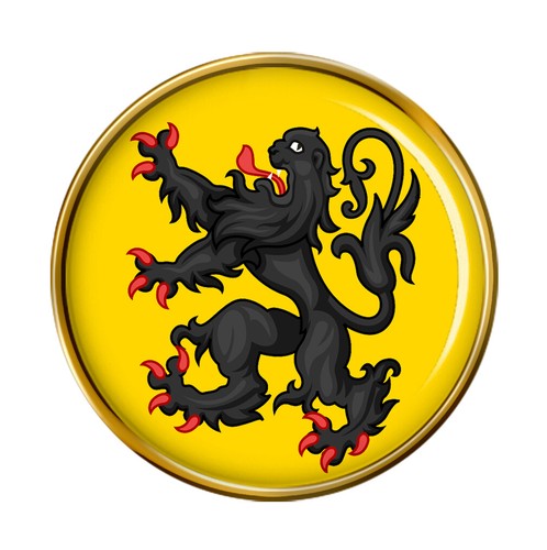 UK Giftshop Flanders Vlaanderen Flandre (Belgique) Écusson