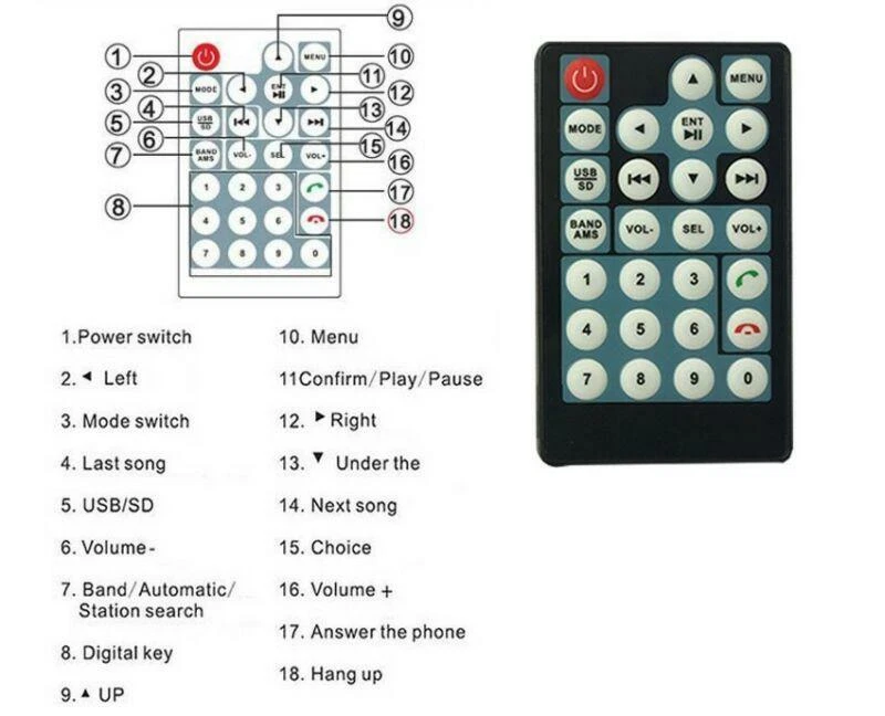 Reproductor de MP5 estéreo de audio con pantalla táctil de 7"" para automóvil 2Din USB FM Bluetooth + cámara Foto 4 de 4