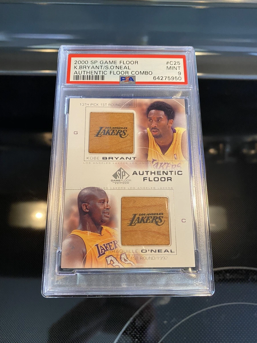 2000-01 SP Game Floor Edition - Kobe Bryant/Shaquille O'Neal #C25