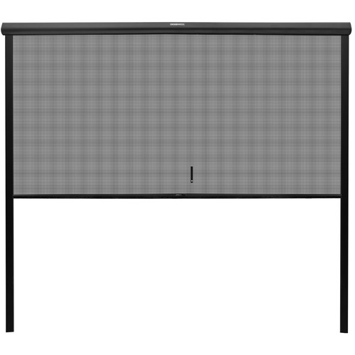 RV Toy Hauler Retractable Rear Screen Door with Adjustable Stopping