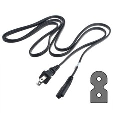 6Ft AC Power Cord Lead Cable for Sharp LC-42D85U LC-42HT3U LC-45D40U LC-46D43U