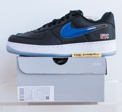 Nike Air Force 1 Low / KITH New York Knicks Away Black/Orange/Blue