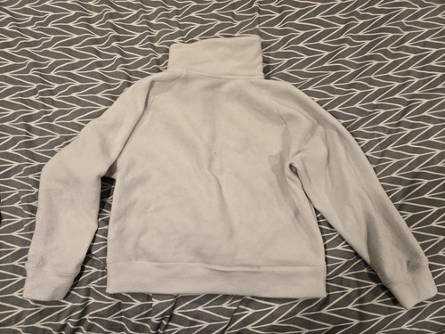 The North Face Pullover Damen Large weiß, 1/4 Zip Mock Neck Polyester Fleece - Bild 3 von 3