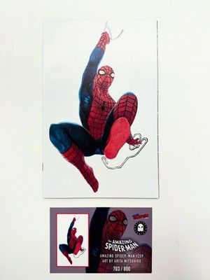 AMAZING SPIDER-MAN #59 MITSUHIRO ARITA Nycc VIRGIN Ltd 800! NM+