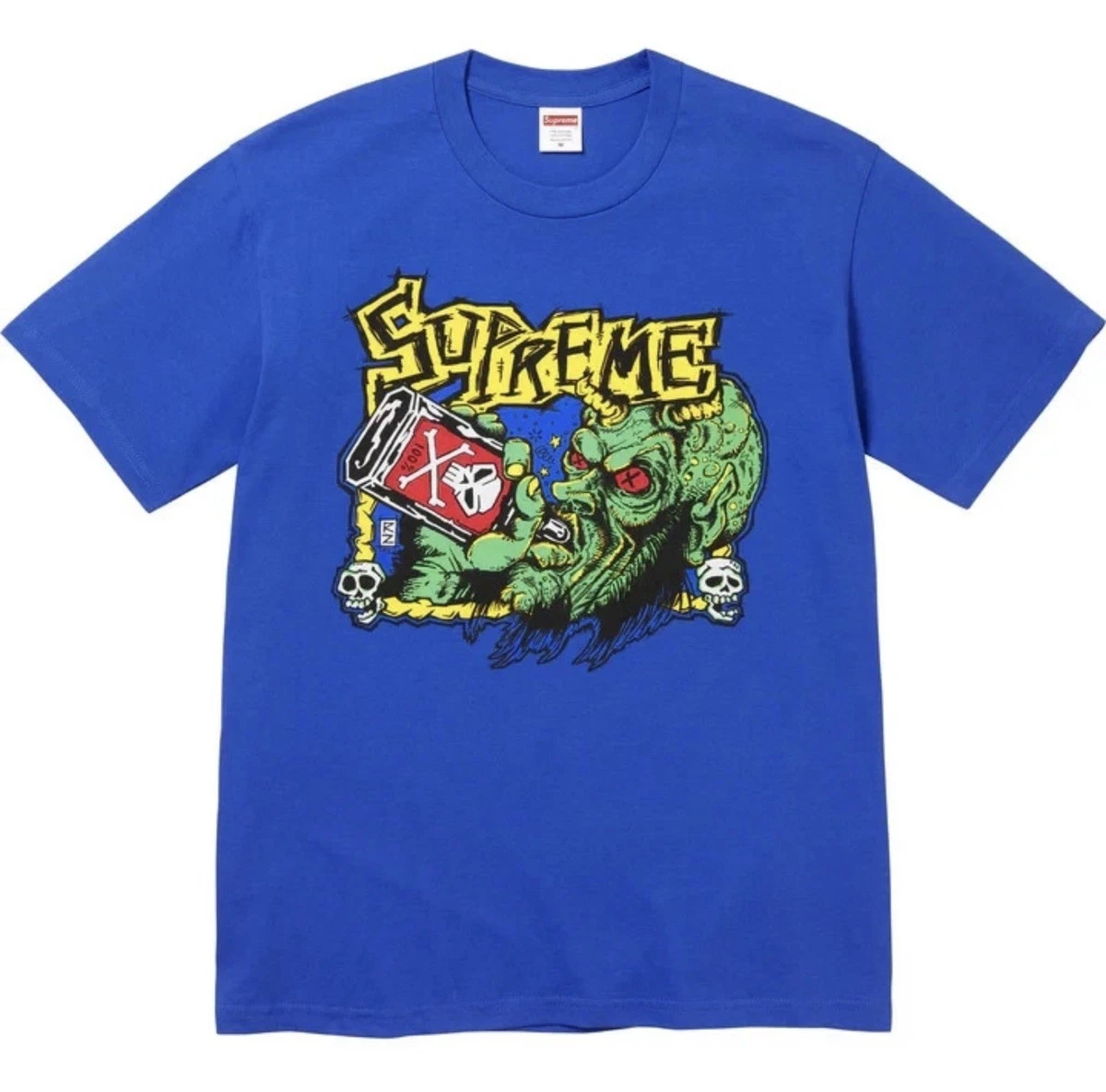 Supreme Blue T-Shirts for Men for sale | eBay
