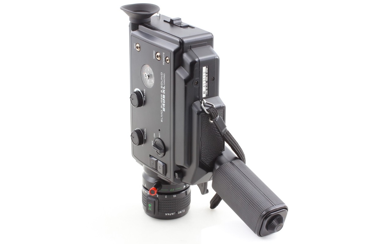 ALL WORKS [ N MINT ] Elmo Super 8 240 XL Cine Movie Film Camera