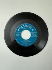 RCA Victor 47-4359 7" 45 RPM Vinyl Record Eddie Fisher Any Time / Never Before