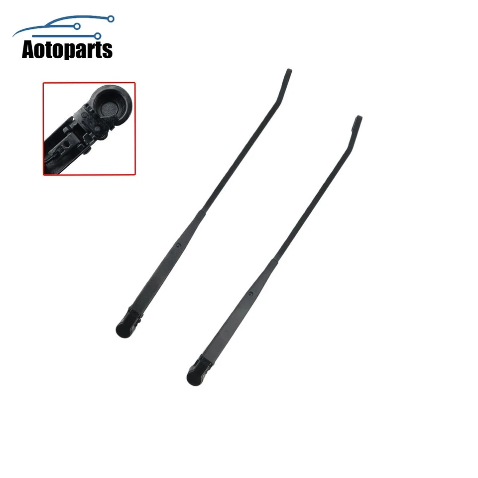 Juego de pares de brazos limpiaparabrisas delanteros para camioneta Ford Bronco serie F Foto 3 de 4