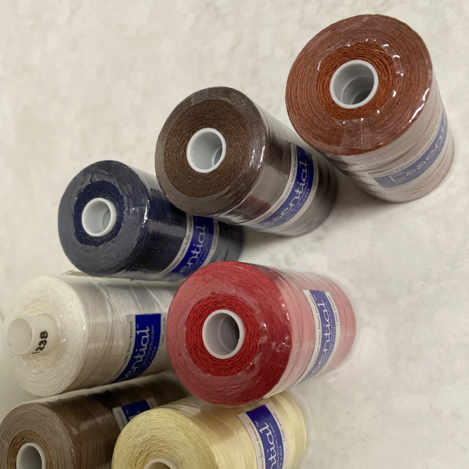 Lot of 9 NIP Essential Size 50 1200 Yards ThreadConnecting Brand Sewing Spools - Image 4 of 4