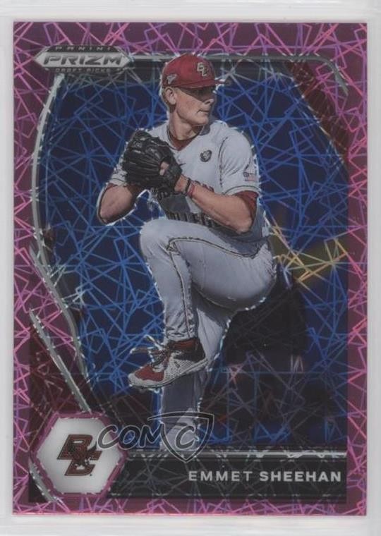 2021 Panini Prizm Draft Picks Pink Velocity Prizm Emmet Sheehan #PDP192 0f3j