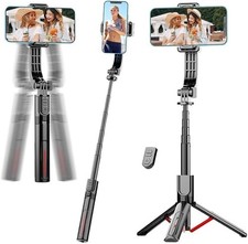Gimbal Stabilizer for , Selfie Stick Tripod with Remote Control One-Touch...