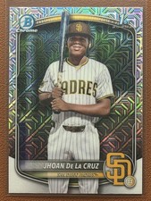 2025 Bowman Chrome Jhoan De La Cruz #BCP-223 Prospects Mojo