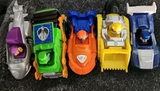 Paw Patrol Lot of 5 Die Cast True Metal Vehicles Cars Nickelodeon