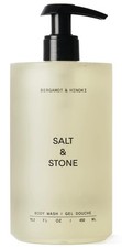 Salt Stone Body Wash with 15.2 Fl Oz Pack of 1 , Bergamot Hinoki