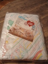 Vintage 1983 Curity Crib Blanket Young World Of Care Bears 35x44 Made In USA NEW