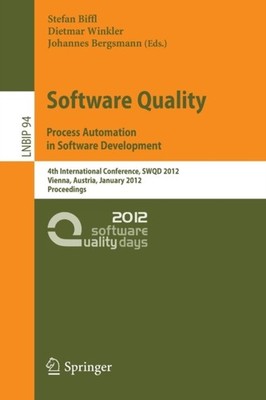 Biffl - Software Quality   4th International Conference SWQD 2012 Vi - X555z