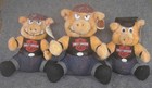 Harley Davidson Hog Plush, Lot of 3 — photo 1