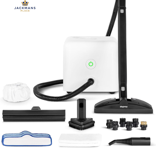 Dupray Neat Steam Cleaner with 17-Piece Accessory Kit – 17-piece (Neat)