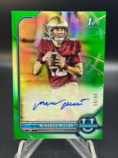 🔥2021 Bowman U Chrome  Green Refractor #69/99 McKenzie Milton #BCPA-MM Auto