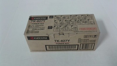 Kyocera Mita TK-827 Ctg Toner TK-827Y, Yellow for Kyocera Mita KM-C4035E