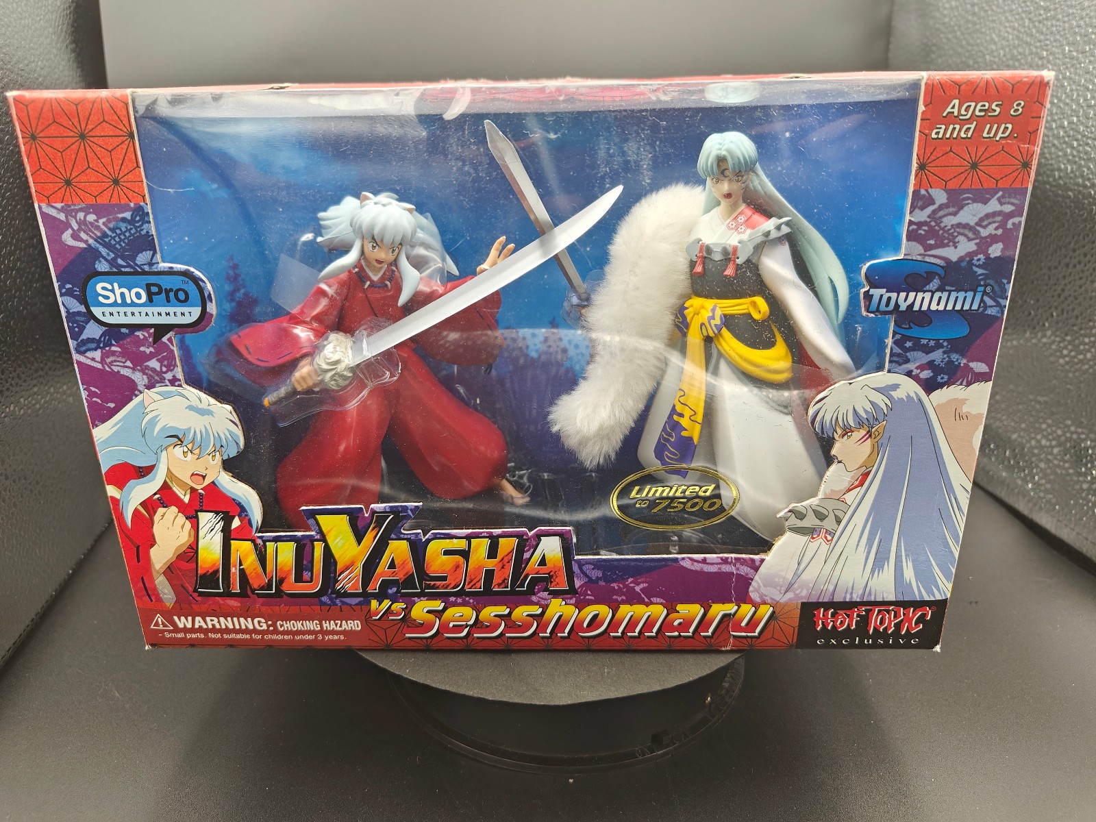 Toynami Inu Yasha Vs Sesshomaru Hot Topic Exclusivo Nuevo En Caja