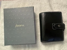 excellen FILOFAX M5 Mini Planner Organizer black Leather