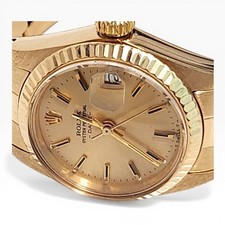 Rolex Ladies Date 26 mm 18K Yellow Gold Oyster Automatic Watch 6917 Circa 1979 7