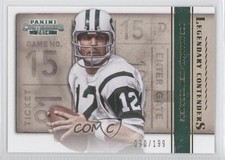 2014 Panini Contenders Legendary Contenders Gold 90/199 Joe Namath #1 HOF k7t