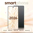 2026 6.9" Android 15 5G Snapdragon 8 Elite 12GB RAM 512GB Smartphone Black