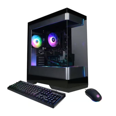 CyberPowerPC - Gaming Desktop - AMD Ryzen 5 8400F - NVIDIA GeForce RTX 3050 6...