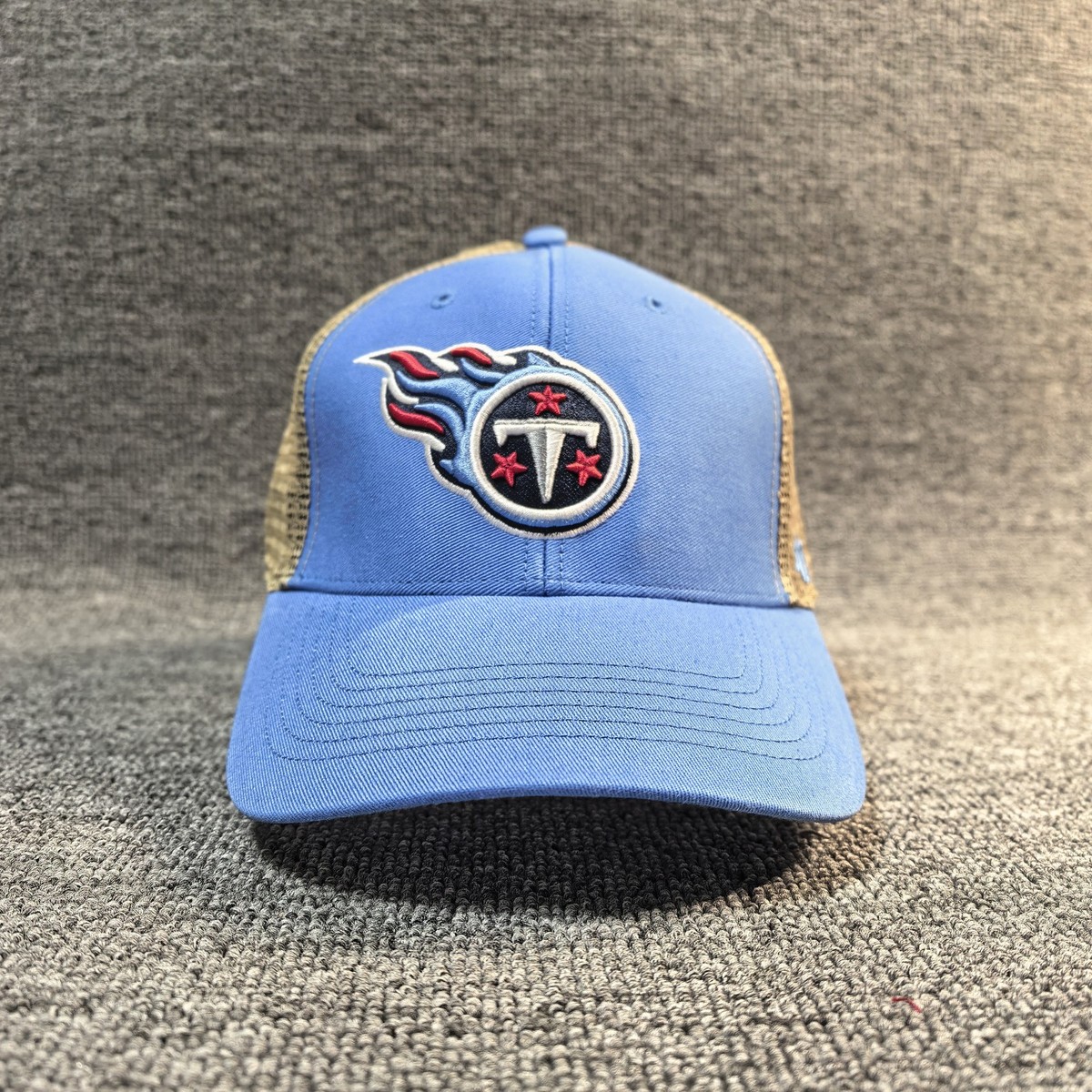 '47 Brand Tennessee Titans NFL Blue Trucker Snapback Hat Cap