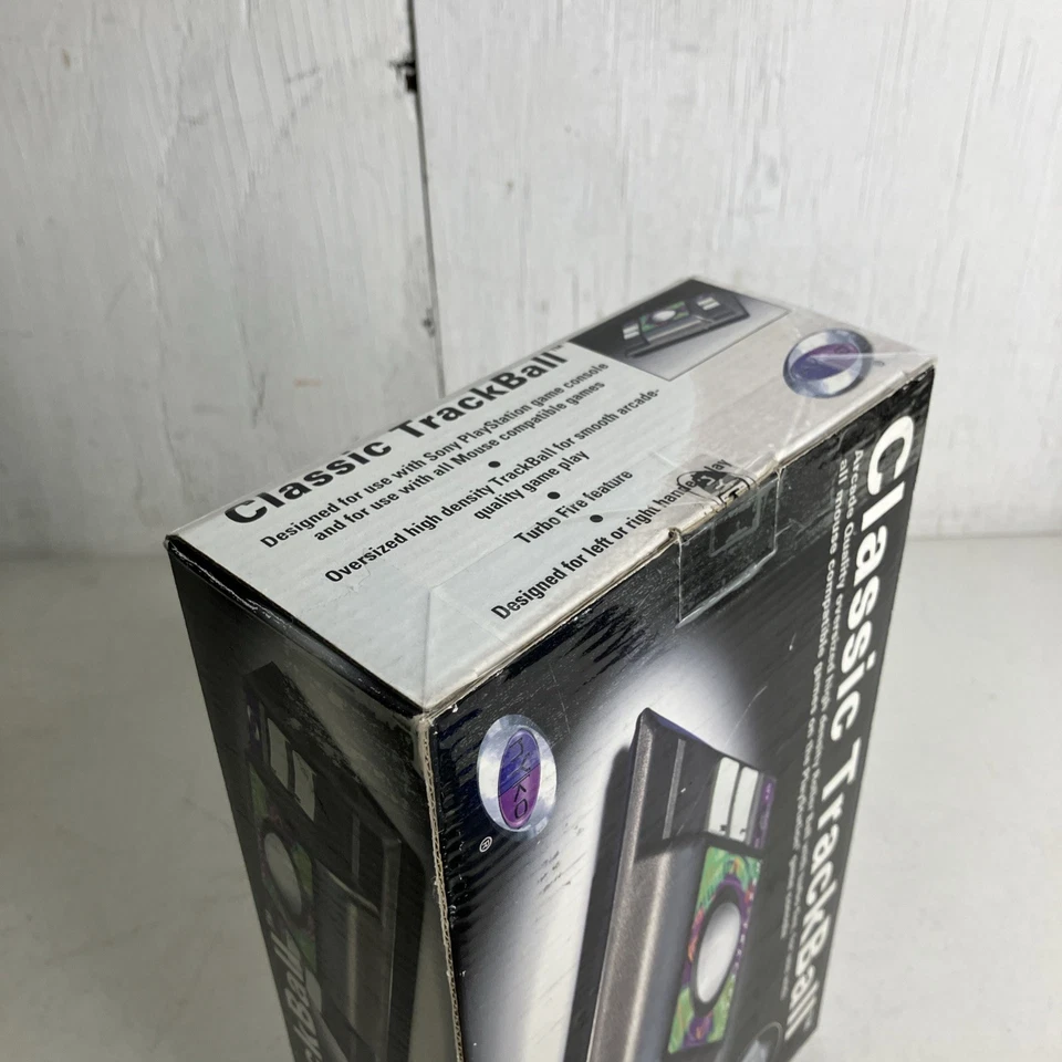 CLASSIC TRACKBALL ( Sony PlayStation Game Console ) 1998 Nyko - New Sealed - Image 2 of 4