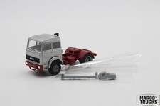 Herpa Iveco Turbo tractor unit gray/oxblood red 1:87 /H27101