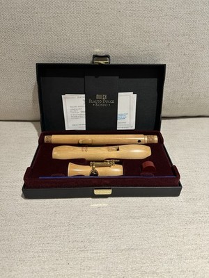 EUC Moeck 237R Rondo Alto Baroque Recorder w/Original Case