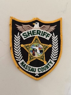 Nassau County Florida Sheriffs Office Police Uniform Patch
