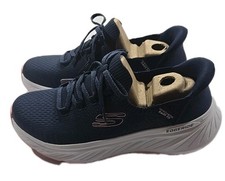 SKECHERS Swift Fit Hands Free Navy Women's Lace-Up Sneakers Various Sizes