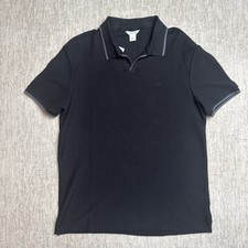 NWT Calvin Klein Black Polo Shirt Size M