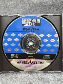 KOEI Nobunaga's Ambition Tenshoki Power Up Kit Sega Saturn Soft
