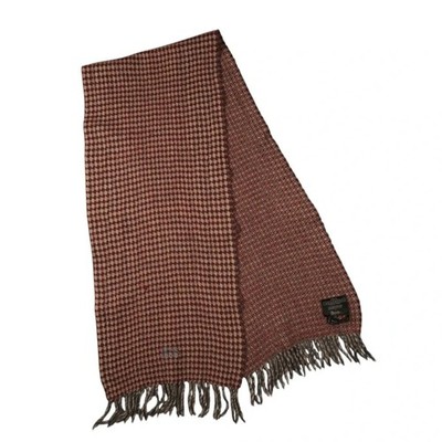 HUGO BOSS Wool Scarf   Wool   Red   One Size