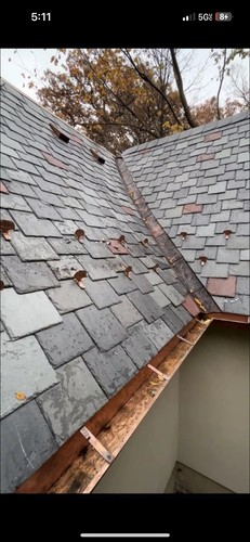 Per tetto in ardesia ottone rame para neve BB Pro-100 - Foto 3 di 10