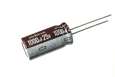 6pcs Nichicon PL 1000uF 25v 105C Radial Electrolytic Capacitor Low ESR NEW