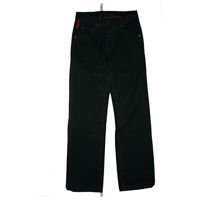 Signum Dalton Mens Jeans Casual Trousers Regular Fit M 48 W31 L32 Black NEW